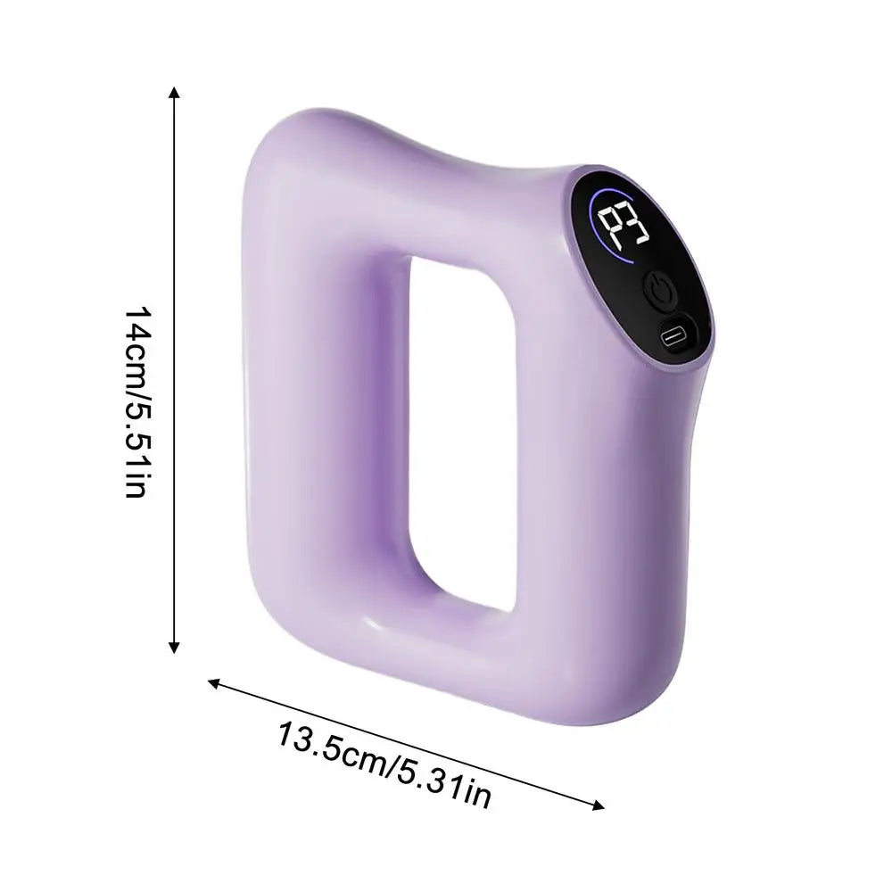 Multifunctional Vibration Fascia Ring Massager for Fat Burning and Shaping