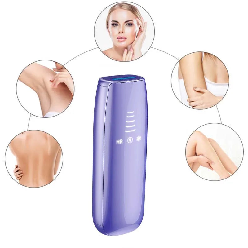 Upgraded Painless Hair Removal Machine with Rapid Ice Cooling Technology