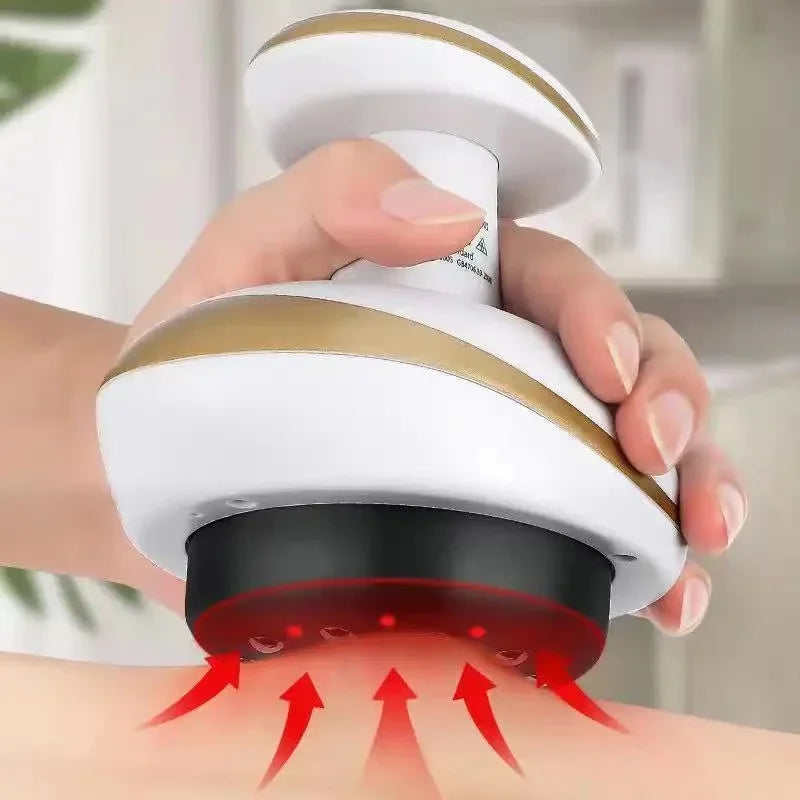 Electric Guasha Cupping Massager for Body Fat Burning & Cellulite Treatment