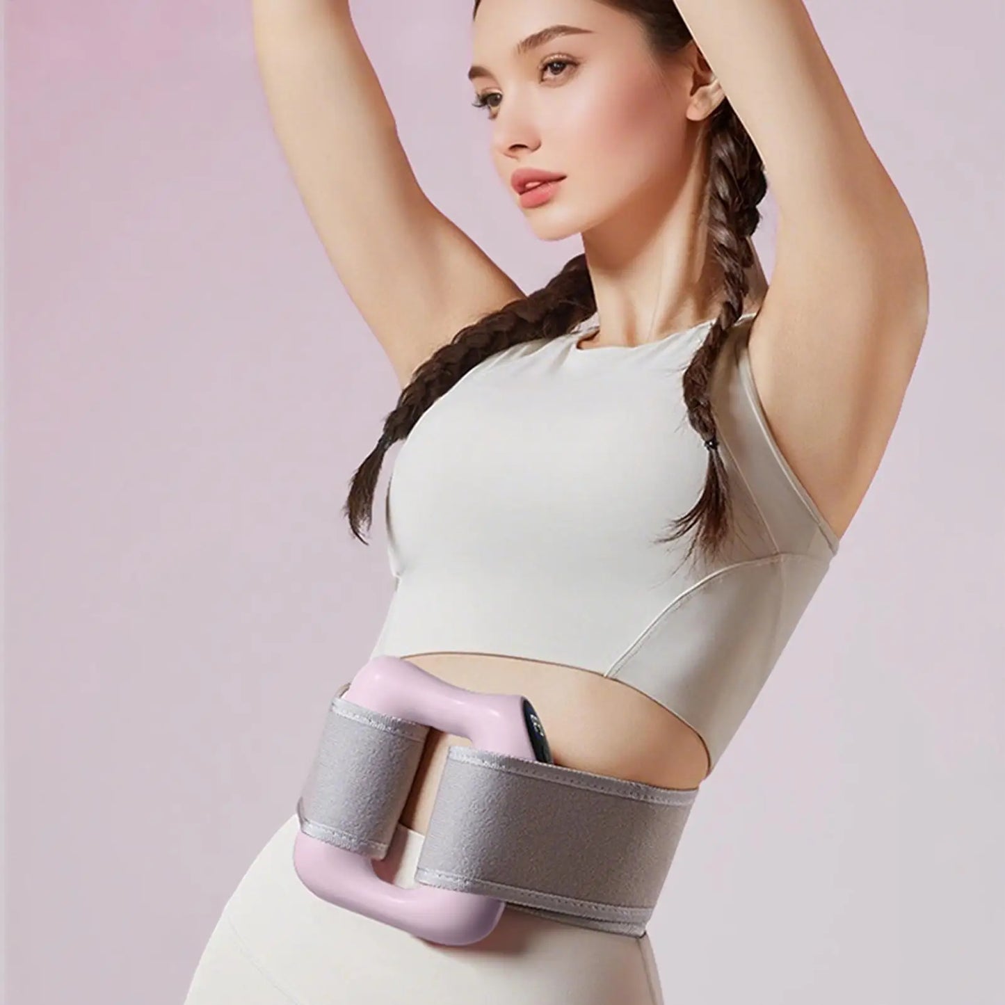 Multifunctional Vibration Fascia Ring Massager for Fat Burning and Shaping