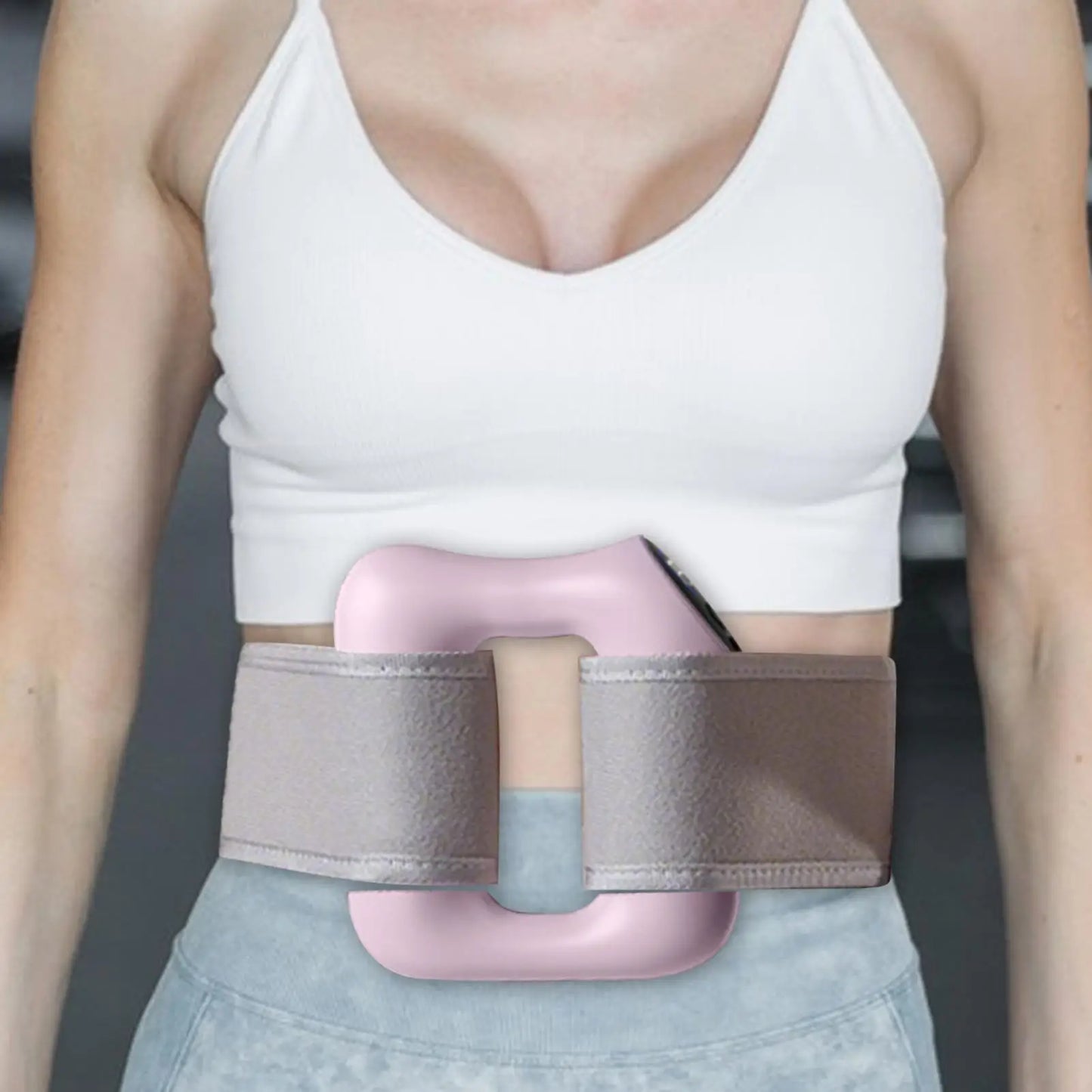 Multifunctional Vibration Fascia Ring Massager for Fat Burning and Shaping