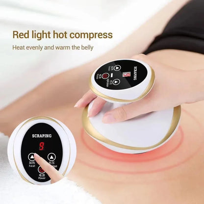 Electric Guasha Cupping Massager for Body Fat Burning & Cellulite Treatment