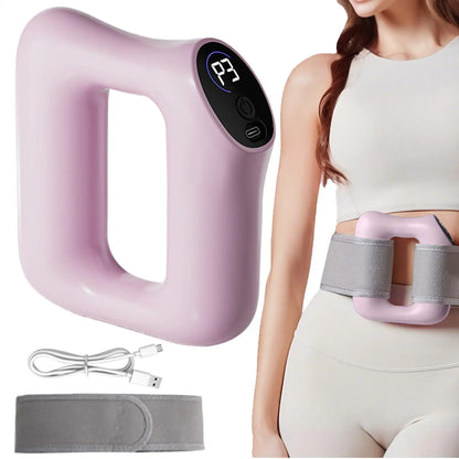 Multifunctional Vibration Fascia Ring Massager for Fat Burning and Shaping