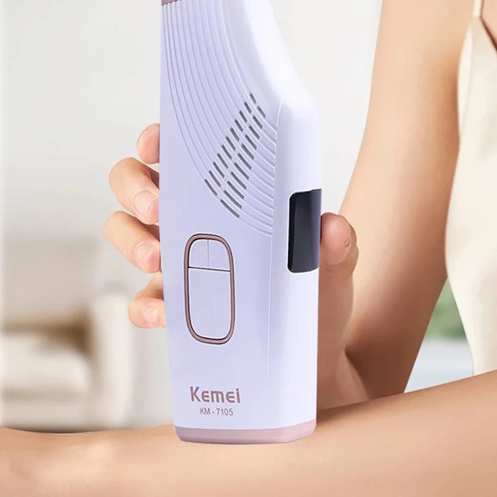 IPL Laser Hair Removal Device with Ice Cooling for Painless Epilation