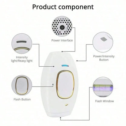 All-in-One Body Hair Removal Device for Women, Home Use