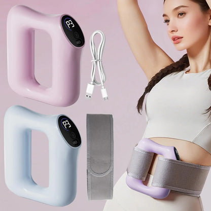 Multifunctional Vibration Fascia Ring Massager for Fat Burning and Shaping