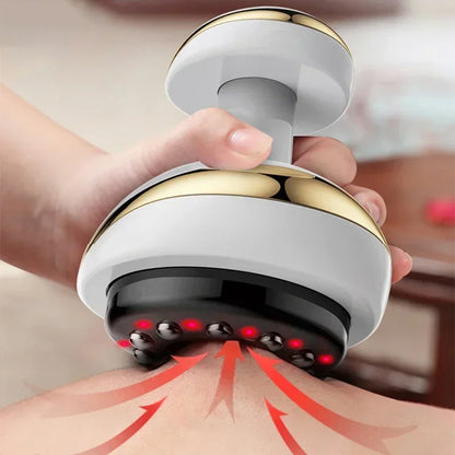 Electric Guasha Cupping Massager for Body Fat Burning & Cellulite Treatment
