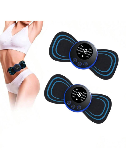 Mini Portable Cervical Spine Massager with Multi-Mode Adjustment Patches