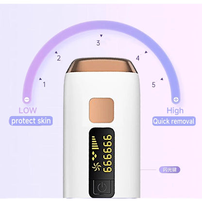 999,999 Flashes IPL Laser Epilator for Painless Home Hair Removal