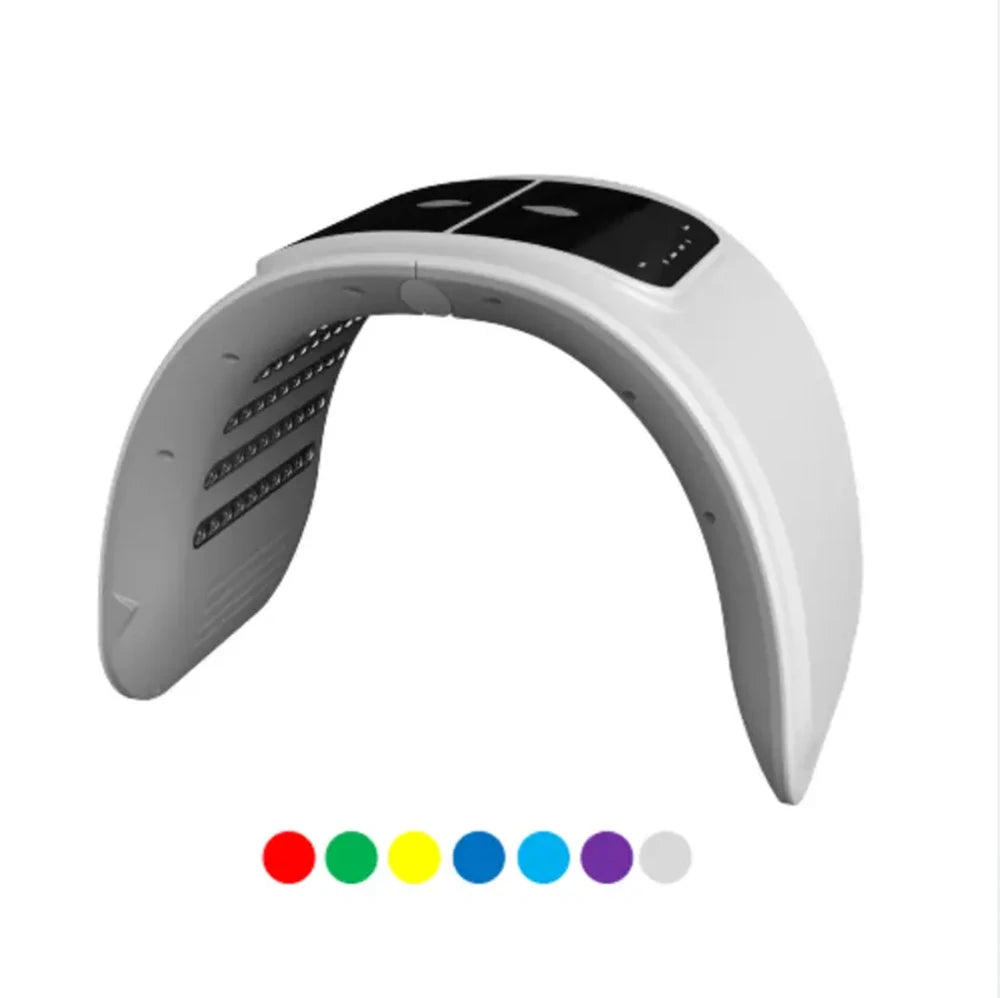 7-Color LED Face Mask for Skin Rejuvenation and Beauty Therapy