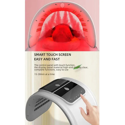 7-Color LED Face Mask for Skin Rejuvenation and Beauty Therapy