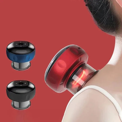 Smart Electric Vacuum Cupping Massage Device for Back and Neck
